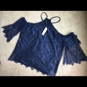 NWT White House Black Market Off Shoulder Top